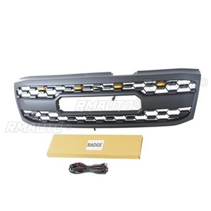 Grille de pare-chocs avant de voiture, grilles de course, calandre pour Toyota Land Cruiser LC100 1998-2002, kit carrosserie, accessoires de voiture - Product Image 6