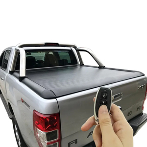 Couverture de benne de camionnette électrique rétractable en alliage d'aluminium de haute qualité, type volet roulant, pour <span class=keywords><strong>Ford</strong></span> F150 <span class=keywords><strong>Ranger</strong></span> - Product Image 1