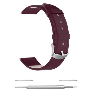 Cinturino di ricambio in pelle alla moda per <span class=keywords><strong>Huawei</strong></span> GT/<span class=keywords><strong>GT2</strong></span> 42mm 20mm cinturino per orologio larghezza cinturino da polso liscio - Product Image 3