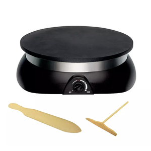 Crêpière électrique portable antiadhésive de <span class=keywords><strong>30</strong></span> <span class=keywords><strong>cm</strong></span> avec contrôle de la température et voyant LED pour usage domestique et hôtelier - Product Image 3