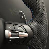 Volant en cuir avec module de vibration pour BMW F06 F07 F10 F11 F12 F20 F21 F22 F30 F31 F32 F34 F35 F36 F15 F16 F25 F26