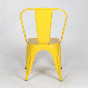 <span class=keywords><strong>Silla</strong></span> de comedor de metal apilable para restaurante Tolixs de hierro antiguo de fácil montaje - Product Image 5