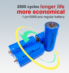 เซลล์แบตเตอรี่ลิเธียม3.2V 6000mAh 3.7V 32700ขนาดใหญ่ - Product Image 5