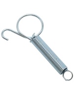 Loquet à ressort en spirale pour porte de cage à lapin, crochet en acier galvanisé pour porte d'animaux, certifié ISO