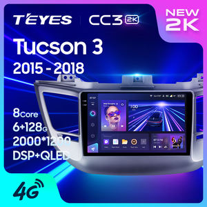 TEYES CC3 2k汽车DVD播放机现代图森<span class=keywords><strong>3</strong></span> 2015-2018右手驱动9英寸安卓导航汽车DVD播放机 - Product Image 5