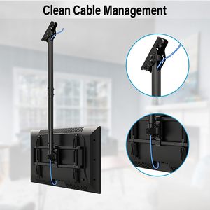 Ceiling <strong>TV</strong> <strong>Mount</strong> Hanging Height Adjustable Full Motion <strong>TV</strong> Bracket Living Room Wall <strong>Mount</strong> <strong>TV</strong> Bracket - Product Image 5