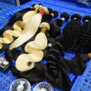البائعين للشعر غير المجهزة العذراء العظام شعر طبيعي مفرود هامش المزود تمديد أخرى الاصطناعي الشعر من الصين
