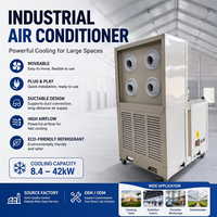 Aire Acondicionado Portátil 6TR 8TR 10TR, Unidad de Refrigeración Industrial para Carpas, Almacenes y Eventos al Aire Libre