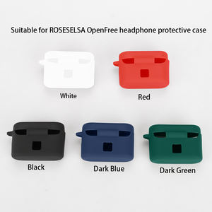 ROSESELSA OpenFree Silicone Casque Cas Sans Fil Écouteurs Couverture AirPords Cas-Usine En Gros - Product Image 6
