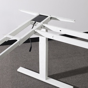 Tùy chỉnh 3 chân l-loại điện nâng bàn chân lớn lớp góc máy tính bàn khung thông minh nâng bàn văn phòng - Product Image 6