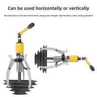 Extracteur hydraulique multifonction Gamme 5T-50T Outil de démontage de roulements et d'extraction d'arbre Conception à trois mâchoires et à deux mâchoires