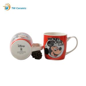 <span class=keywords><strong>Taza</strong></span> con Calcomanía de <span class=keywords><strong>Mickey</strong></span> Mouse de Dibujos Animados con Hermoso Diseño, Cerámica de Hueso de China, Apta para Microondas y Lavavajillas, Caja de Regalo Incluida - Product Image 3