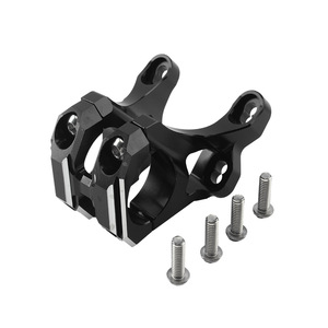 Abrazadera de manillar para motocicleta Zuqing Sur-215 de aluminio rojo para piezas de scooter Dragon Light Bee - Product Image 2