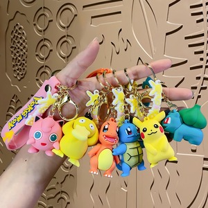 Llavero de Silicona con Diseño de Anime en 3D, de Goma, con Personajes de Pokémon como Pikachu, Gengar, Charmander y Eevee, en Oferta - Product Image 4