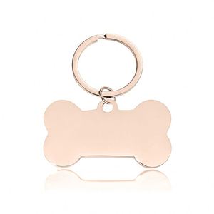 Porte-clés vierge en métal gravé au laser DIY, en stock, porte-clés cœur vierge en acier inoxydable - Product Image 6