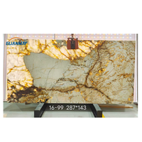 Placage de pierre de marbre fin rétro-éclairé naturel Translucide Grand panneau de pierre Lumi Dalles de marbre Lumistone