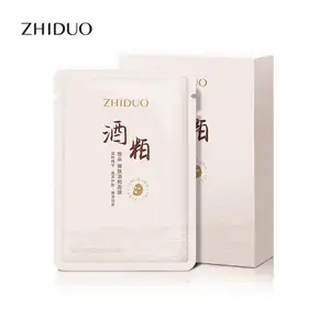 Hot Sale Factory Price ZHIDUO milk extract skin care rejuvenating nourishing Moisturizing wine meal mask bulk toner