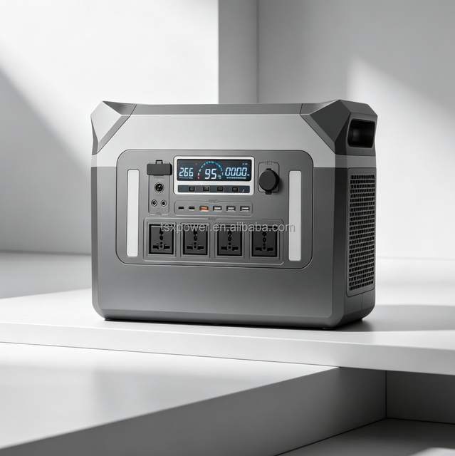 Home Energy Storage Portable Power Station 600W 1000W 2000W 3000W Solar Generator LiFePO4 Battery Pure Sine Wave Wireless EU