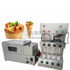 Food Trucks And Mobile Catering Pizza Cone Shaper Pizza Cone Forming Machine