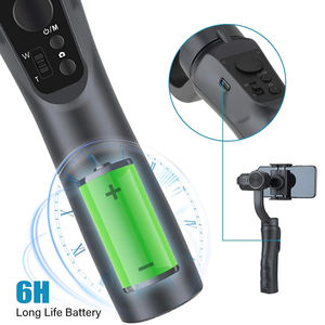 F6 Gimbal <span class=keywords><strong>3</strong></span> محور موازن انحراف عصا سيلفي محمولة باليد حامل الهاتف Ai موازن انحراف - Product Image 5