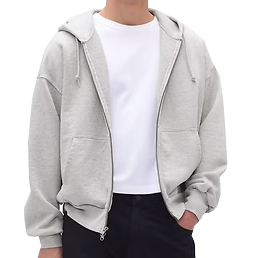 Sweat à capuche unisexe sportif avec fermeture éclair, sweat à capuche pour homme, logo personnalisé, motif, sweat à capuche oversize, sweat à capuche pour homme de haute qualité - Product Image 3