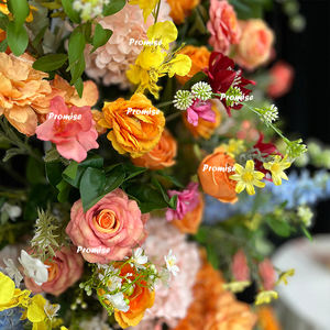 Promesa Decoraciones para el hogar Flores artificiales Camino de mesa Lavanda Flores artificiales Fiesta Etapa Telón de fondo - Product Image 3