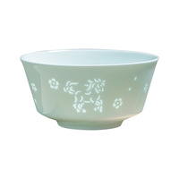 Kit de tasses Linglong en porcelaine émaillée haute température de Jingdezhen, réutilisable, style céladon, ensemble de bols du zodiaque, nouveau style chinois national