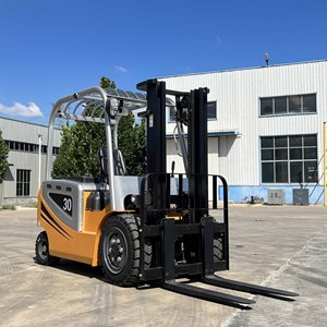 Montacargas Eléctrico Ecológico de 3 Toneladas con Entrega Gratuita - Carga y Descarga Hidráulica Rápida, Operación Verde de Cero Emisiones - Product Image 4
