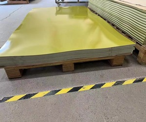 วัสดุแก้วคุณภาพสูงหนา 1.0 มม. แผ่นวัสดุแก้ว Fr4 แผ่นวัสดุสีเหลือง Fr4 - Product Image 3