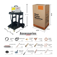 Machine à souder par points pour atelier de carrosserie Extracteur de bosses Équipement de réparation de carrosserie Poste de travail avec chariot