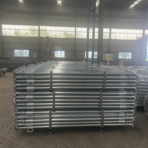 Andamio giratorio <span class=keywords><strong>brasileño</strong></span> Construcción de escalera Pilares de soporte de acero y aluminio con vigas de madera Accesorios de encofrado importados - Product Image 2