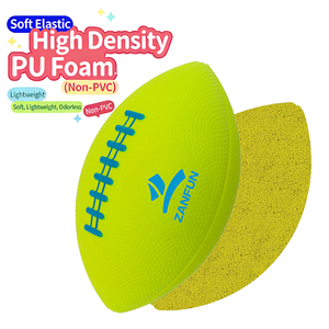 Balones de Rugby de Espuma PU con Logotipo Personalizado, Juguetes Antiestrés Blandos y Aprietables para Niños y Adultos - Product Image 3