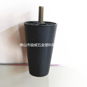 Plastic Furniture <b>Leg</b> 30x120 Mm Black Threaded Rod <b>Sofa</b> Table Accessories Easy Installation - Product Image 1