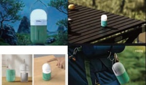 Long Operating Life Salt Water Powered Camping Emergency Outdoor <b>Rechargeable</b> Lamp USB - Product Image 3
