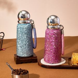 Taza de Café Kingze Premium de Titanio Puro de 360 ml, Doble Pared, Aislada al Vacío, Antibacteriana, Antiderrames, con Asa Tejida - Product Image 5