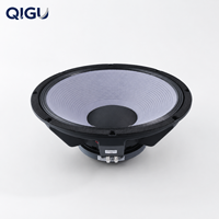 eQP18-032 Haut-parleur de basses professionnel 18 pouces, bobine vocale 100 mm, 93 dB, 8Ω, 43 Hz-3 kHz, 500-1000 W, circuit magnétique 220 mm pour scène/sonorisation