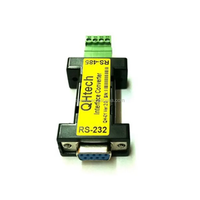Convertisseur RS232 vers RS485 Plug & Play Adaptateur RS485 RS232 Commutation automatique de la direction DB9 vers le bornier 115200bps
