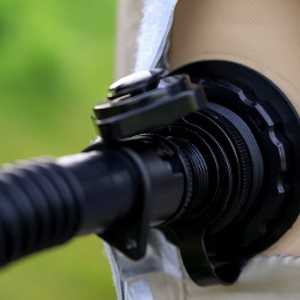 Tente gonflable élégante et esthétique, tente de camping gonflable avec plusieurs portes et fenêtres pour la ventilation - Product Image 5