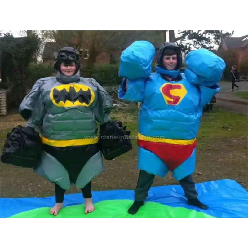 Trajes de lucha inflable para jumping, trajes de lucha de verano baratos