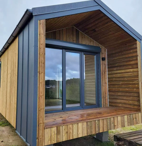 <span class=keywords><strong>Maison</strong></span> préfabriquée en bois moderne anti-corrosion, <span class=keywords><strong>maison</strong></span> de glamping en plein air, villa modulaire avec terrasse pour <span class=keywords><strong>location</strong></span> de vacances en resort - Product Image 1