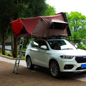 Ngoài Trời Canvas Car Tent Suv 4 Người Hardshell Roof Top Lều Cho Ford <span class=keywords><strong>F</strong></span>-150 Morocco Mái Hiên Với Phụ Lục Bản Lề - Product Image 6
