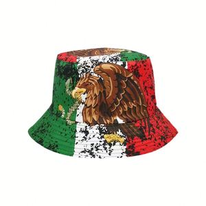 Sombrero de Doble Capa con Estampado de Bandera para Fanáticos del Fútbol Mundial, Unisex, para Hombres y Mujeres - Product Image 2