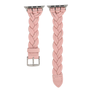 <span class=keywords><strong>Correa</strong></span> de cuero para <span class=keywords><strong>reloj</strong></span> de pulsera, <span class=keywords><strong>Correa</strong></span> tejida delgada para <span class=keywords><strong>Apple</strong></span> Watch, trenzada - Product Image 2
