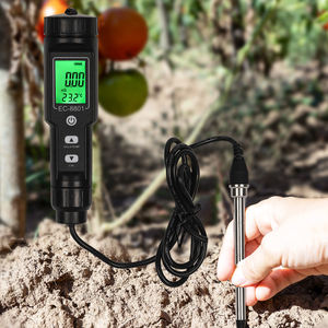 Diskon besar-besaran pabrik Kit pengukur EC tanah genggam akurasi tinggi panjang kawat 1.2 m dapat disesuaikan dukungan OEM ODM Produk pengukur PH - Product Image 6