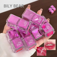 Bily Bear Juicy Glossy Lip Tint OEM ODM Tahan Lama Melembapkan Lip Gloss Berkilau Tidak Lengket Melembapkan Bibir Mengkilap