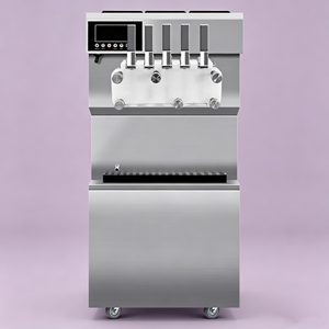 Machine à glace molle professionnelle à 5 saveurs, prix de gros le plus bas, pour usage commercial - Product Image 6