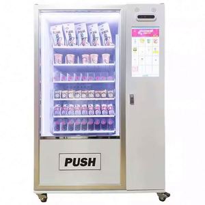 NINIX Smart Frozen Cube Vending Machine Coin/Bill Acceptor Wood Material English for Marina Resort Campground Cashless Outdoor - Product Image 5