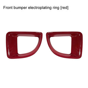 2pcs MINI JCW S Couvercle <span class=keywords><strong>de</strong></span> cadre <span class=keywords><strong>de</strong></span> conduit d'air <span class=keywords><strong>de</strong></span> frein avant <span class=keywords><strong>rouge</strong></span> pour R55 R56 R57 R58 R59 Pièces <span class=keywords><strong>de</strong></span> carrosserie pour 51117255117 51117255118 51117255118A - Product Image 2