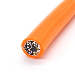Câble Flexible pour Tuyau Robot Vectran Renforcé Pipeline Inspection Crawler PUR Câble D'alimentation - Product Image 3