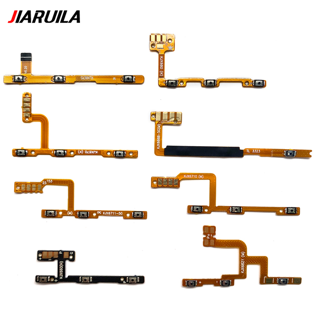 Flex Cables for Mobile Phone Power Switch Volume for Infinix Hot 9 10 11 20 30i Note 1012 Vip 30 30I S5 Pro Zero 20 30 Zero X